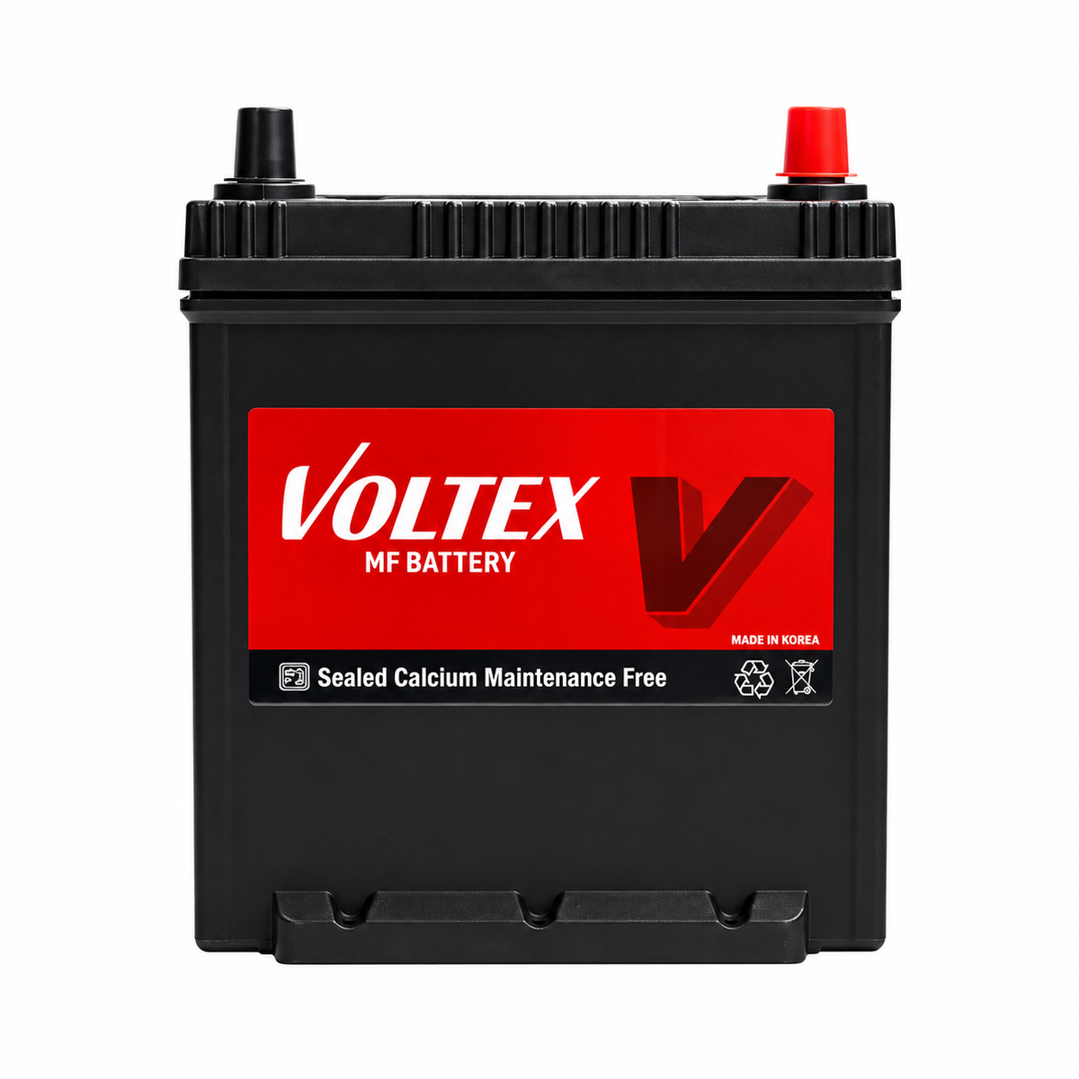BATERIA 40AH VOLTEX 44B19FL CCA 370 (- +) CON PESTAÑA