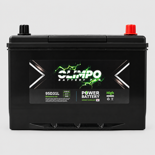 BATERIA 90AH OLIMPO 95D31L CCA 670 (- +)