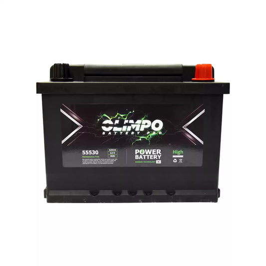 BATERIA 55AH OLIMPO 55530 CCA 315 (- +)